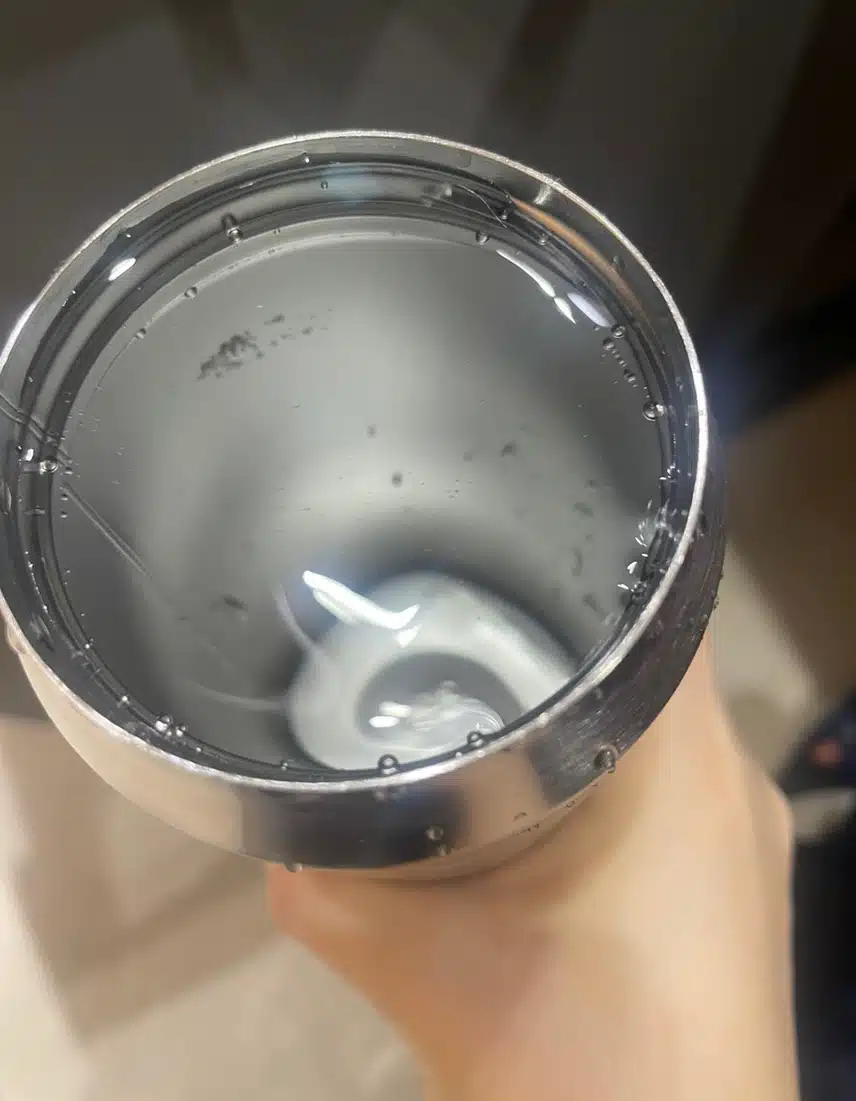 아침에 물한잔