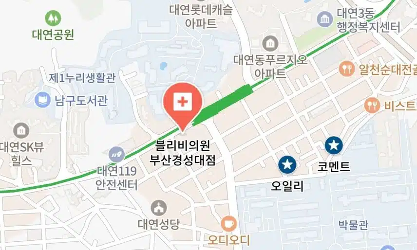 부산 대연동 블리비 경성대점 