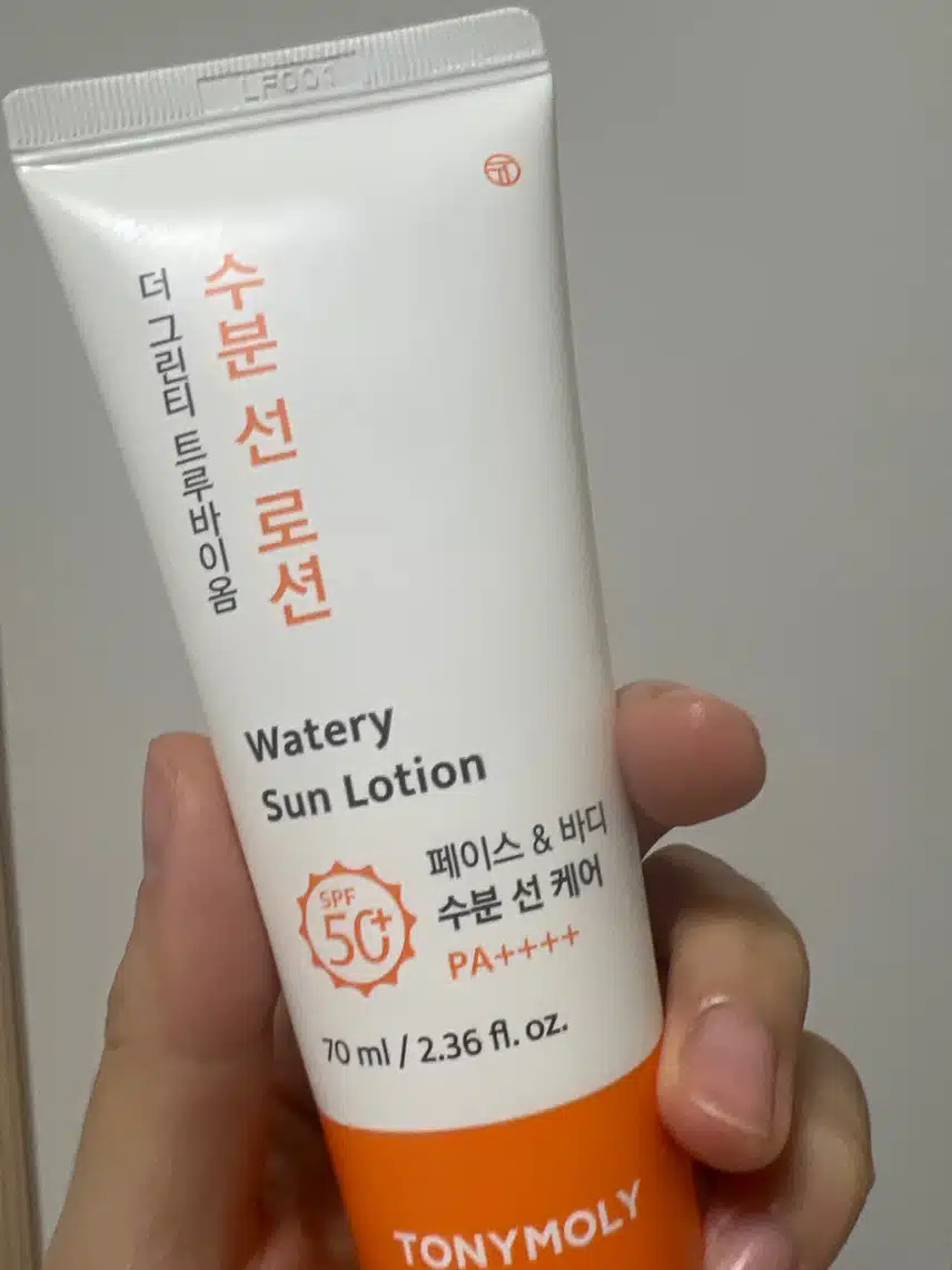 토니모리 수분선로션