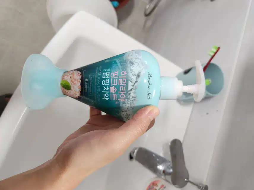 히말라야 핑크솔트 펌핑치약