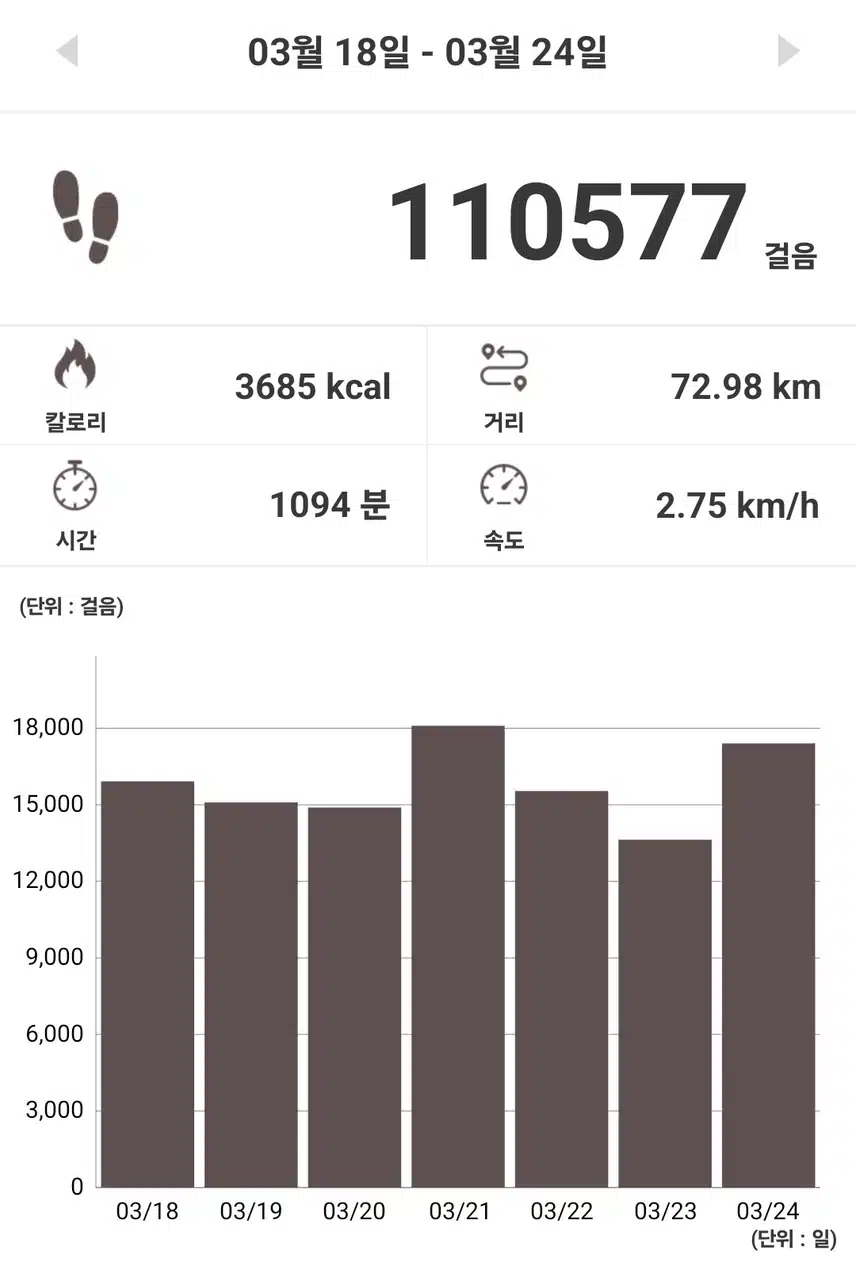 [건강꿀팁] 인터벌 걷기운동