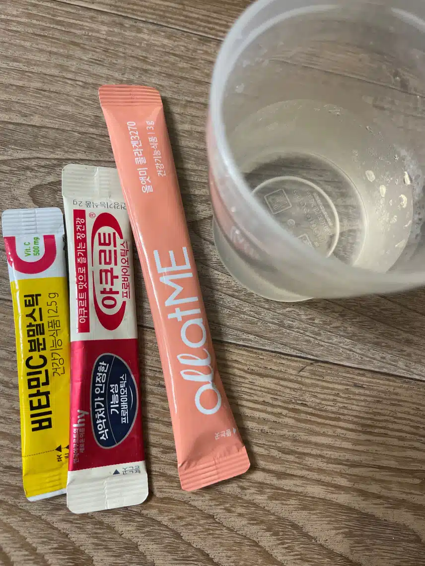 아침 이너뷰티 챙기기 