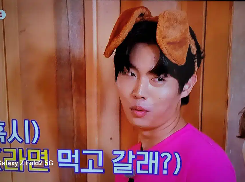 귀한손태진님 토끼 머리띠 넘귀엽네요 ㅎㅎ 