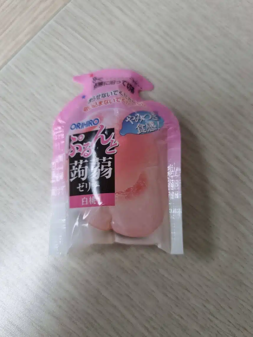 과자 대신 곤약젤리 