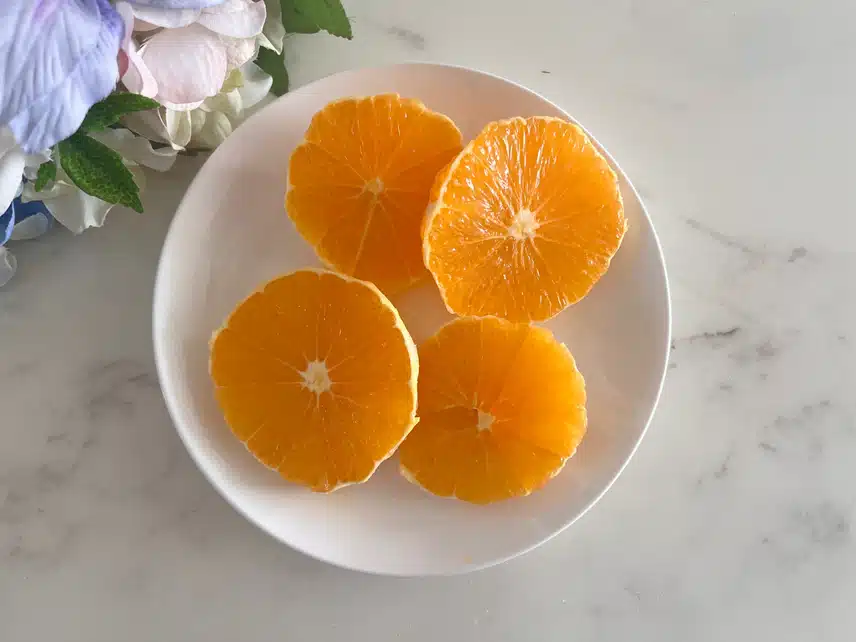 🍊오후간식 오렌지 먹기