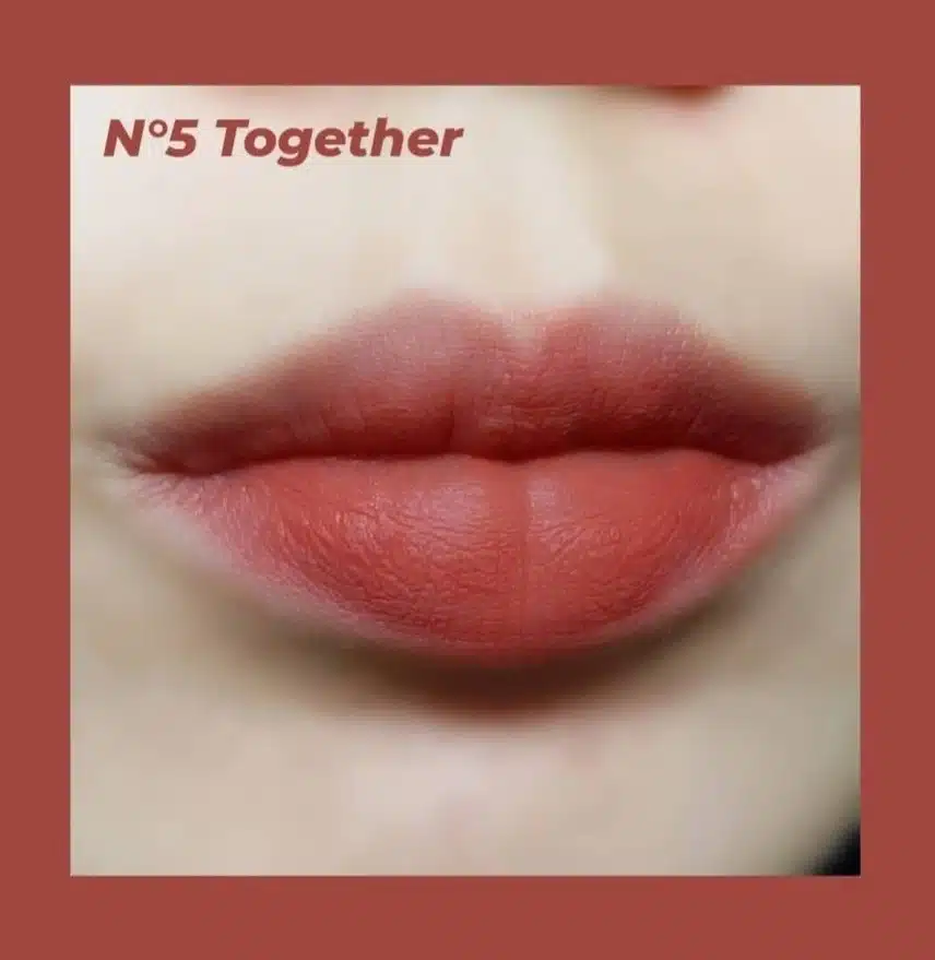 보송 끝판왕! 언리시아 허그벨벳 틴트 n°5 투게더🍁