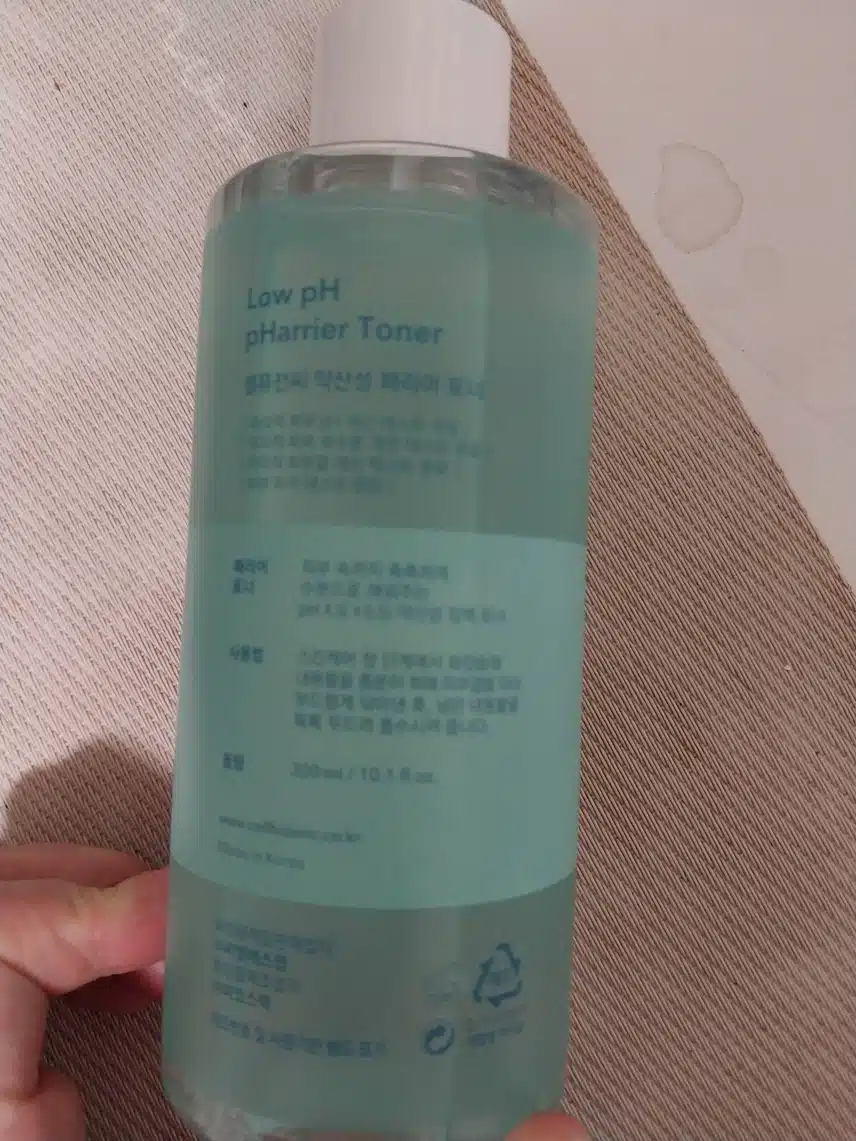 순하게 닦는 셀퓨전씨 약산성 페리어 토너