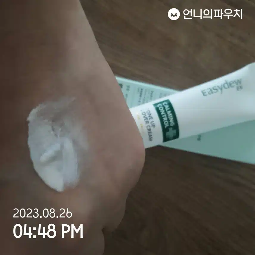 이지듀 이엑스 카밍 컨트롤 톤업 커버 크림