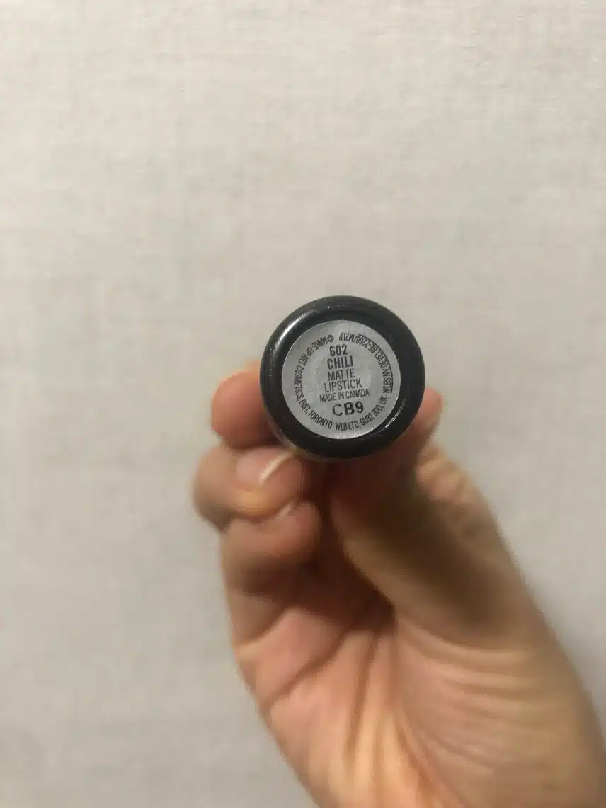 맥 칠리 602 추천해요
