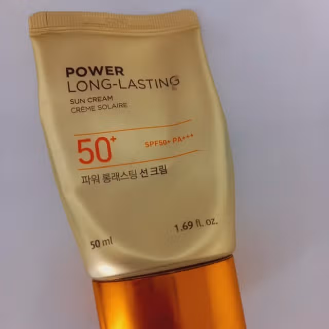 선크림 덧바르기