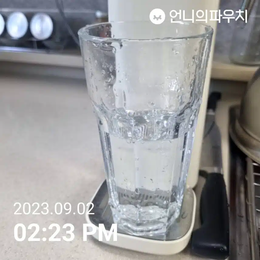 물 2리터 마시기