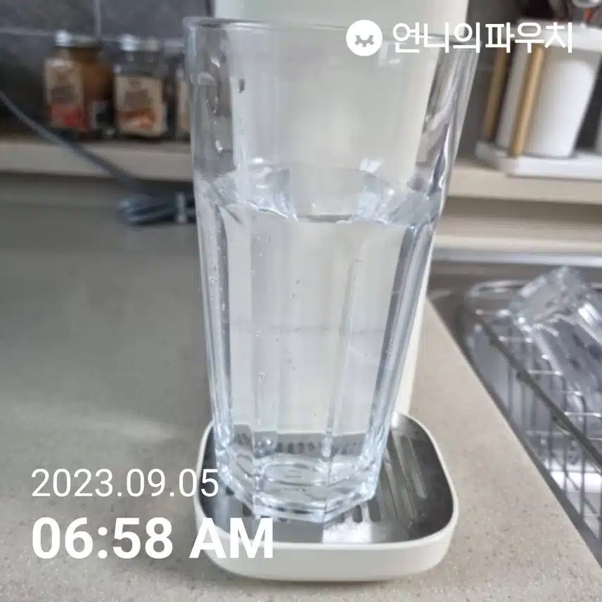 공복에 물한잔