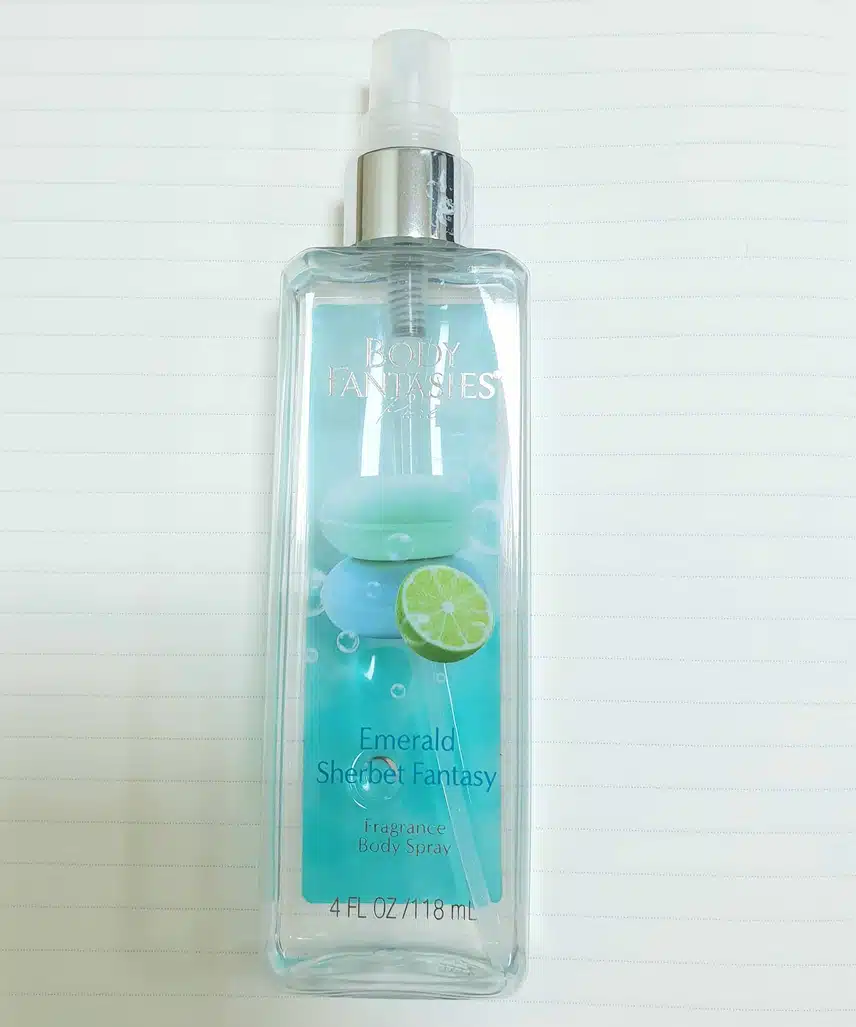 내돈내산 바디판타지 퓨어 에메랄드 셔벗 판타지 프래그런스 바디 스프레이