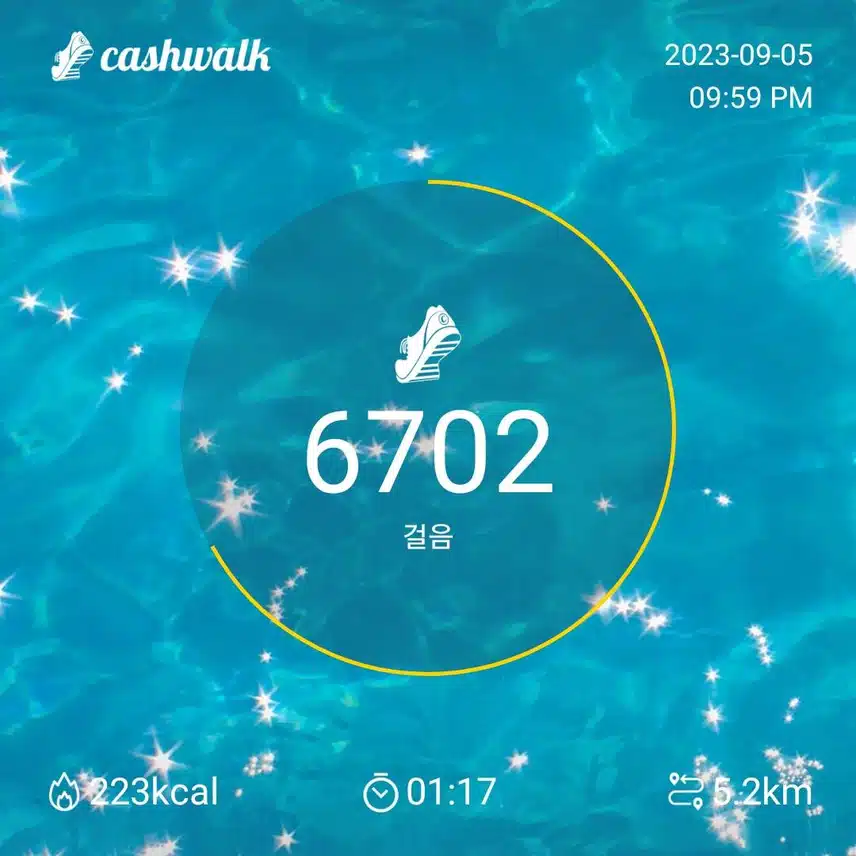 오늘은 바빠서 만보를 못채웠어요