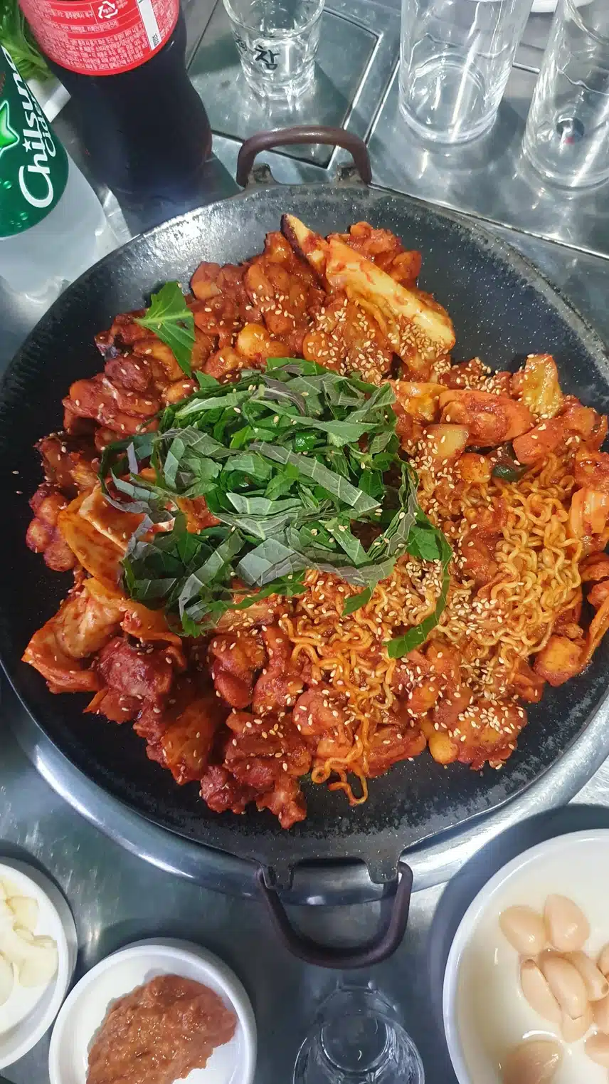 오늘의 닭갈비