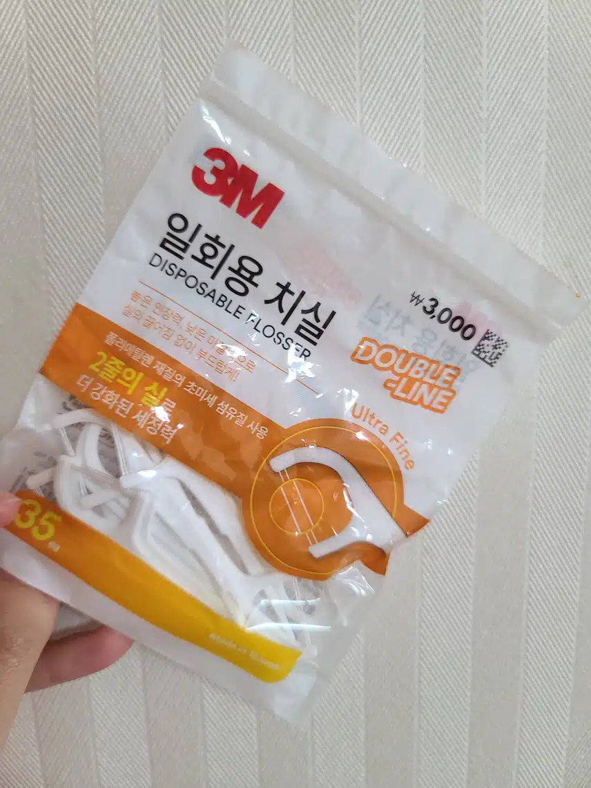 3M 더블라인 일회용치실