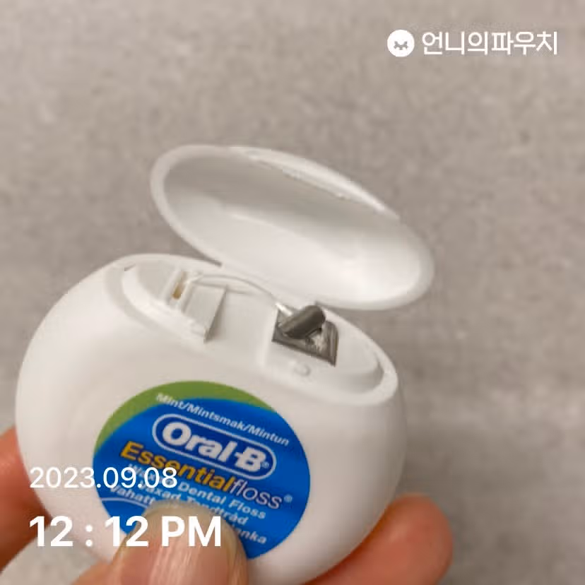 부드러운 치실 오랄비 치실