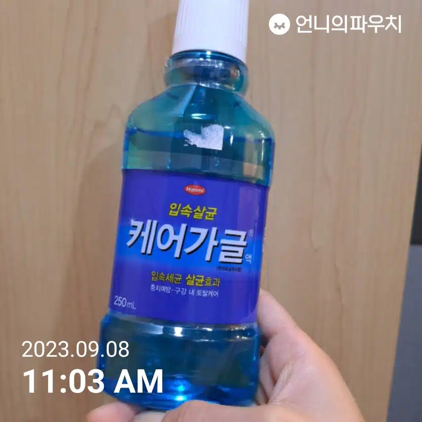 입속살균 케어가글 한미약품(내돈내산15)