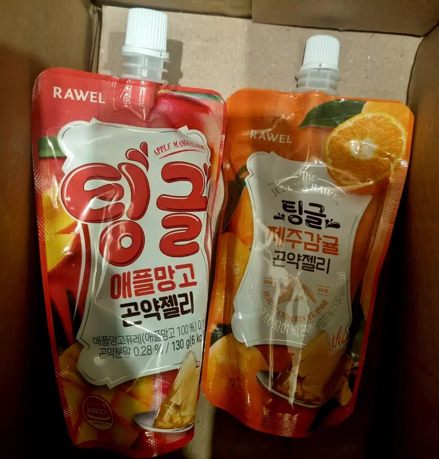 (내돈내산 저당간식) 로엘팅글 곤약젤리 6kcal로 채우는 포만감♡