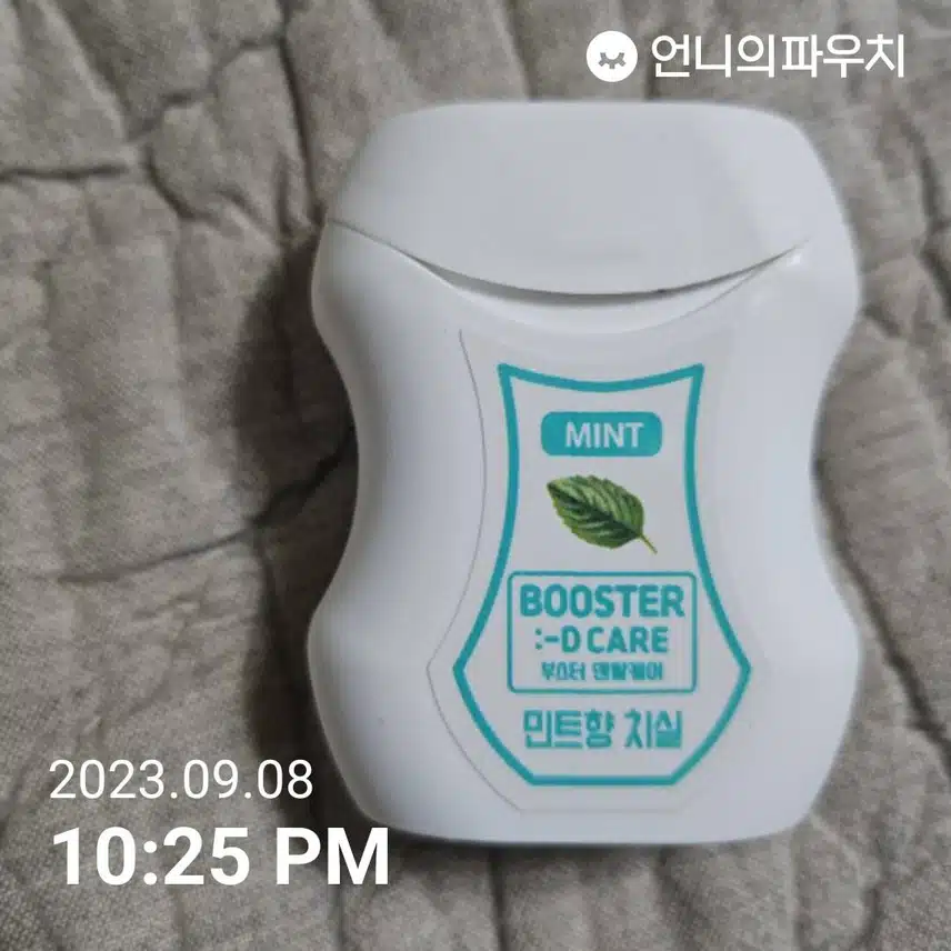부스터 덴탈케어 민트향 치실