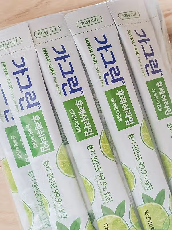 휴대용 가그린 라임향 가글스틱 편리해요
