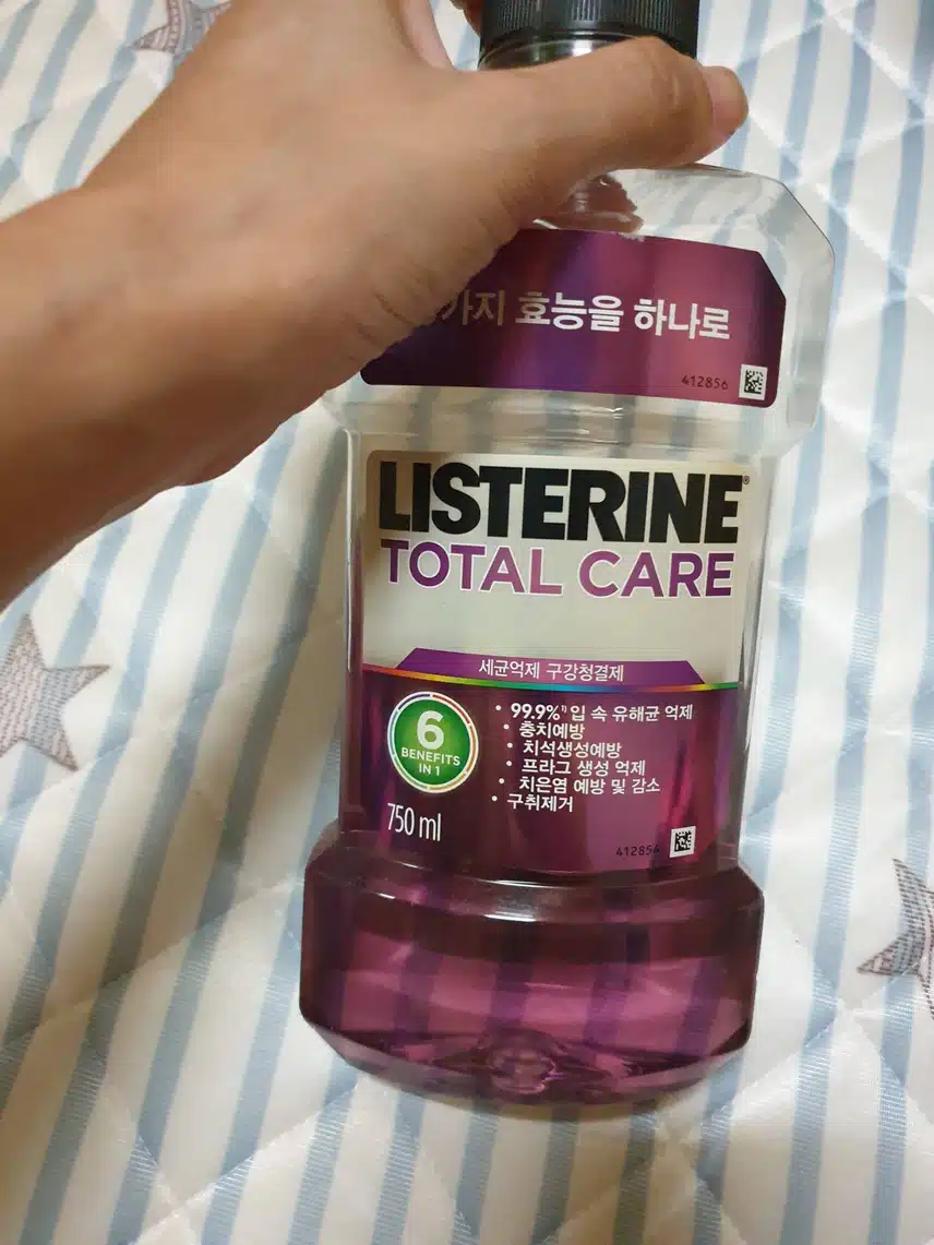 내돈내산 구강케어 리스테린