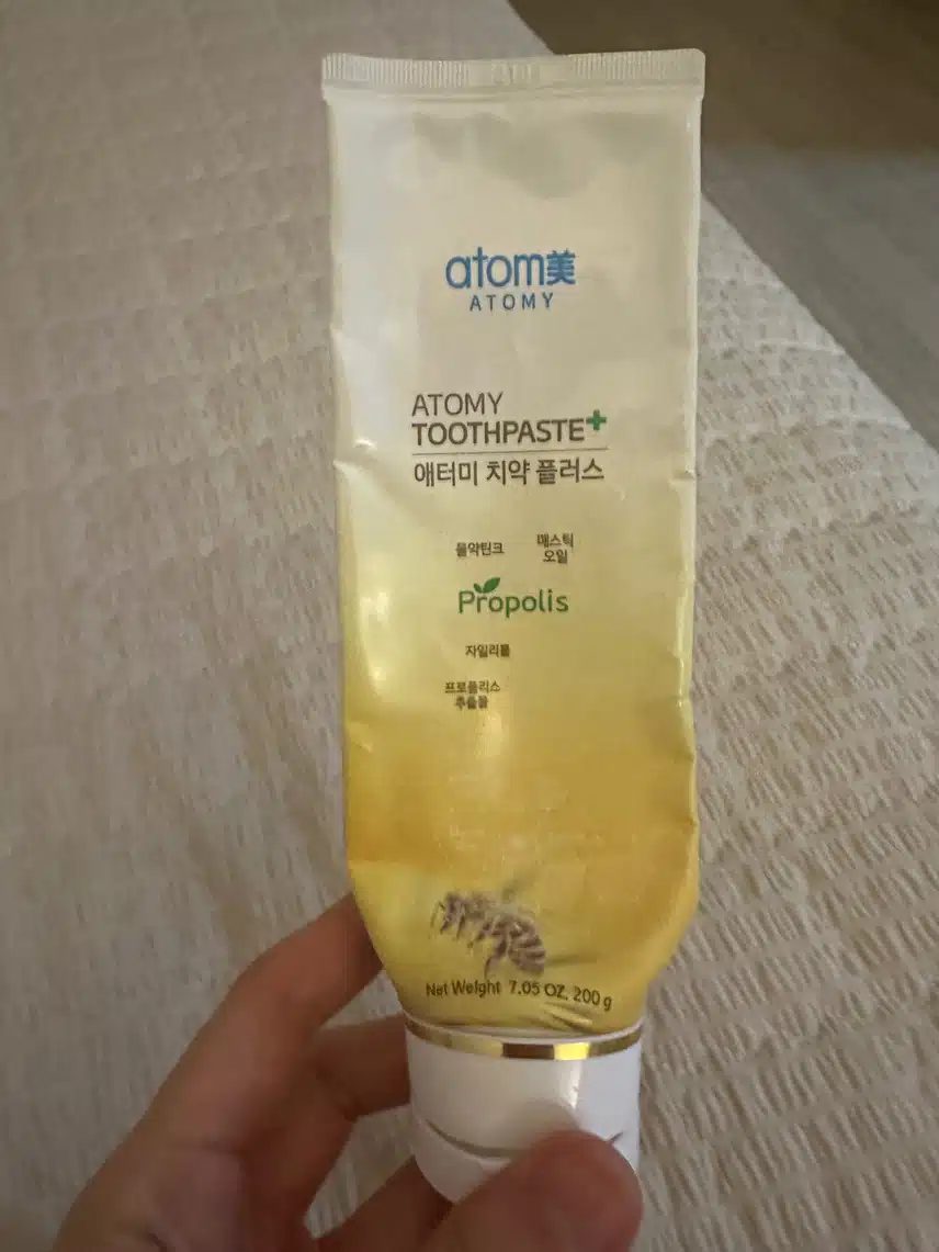 애터미 프로폴리스 치약