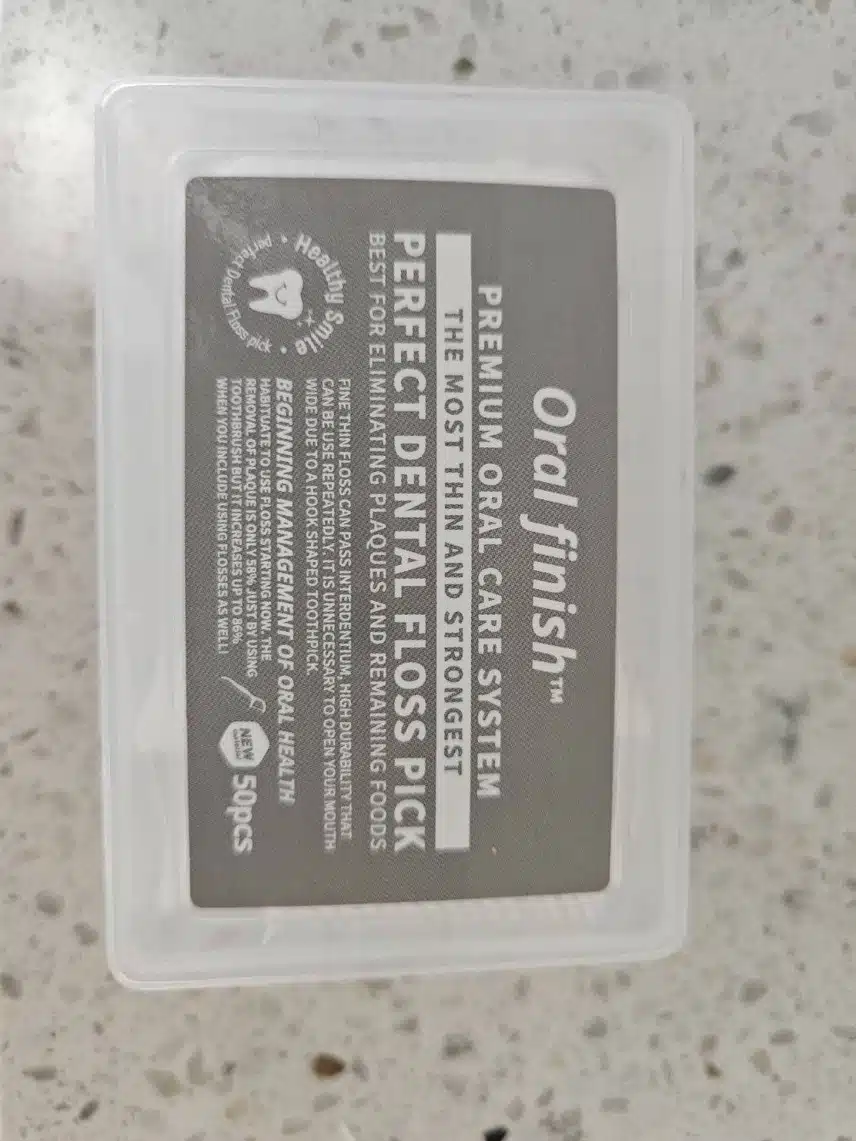 오랄피니쉬 일회용 치실