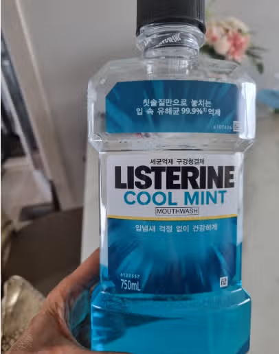 리스테린 쿨민트 구강청결제 750ml