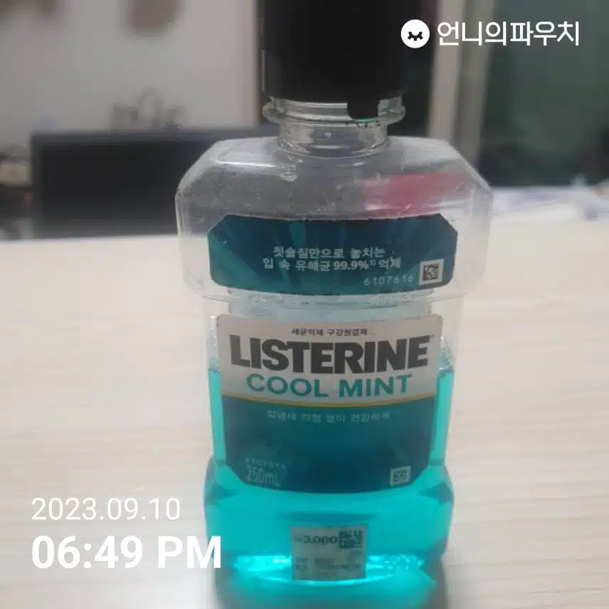 내돈내산 리뷰 리스테린 쿨민트