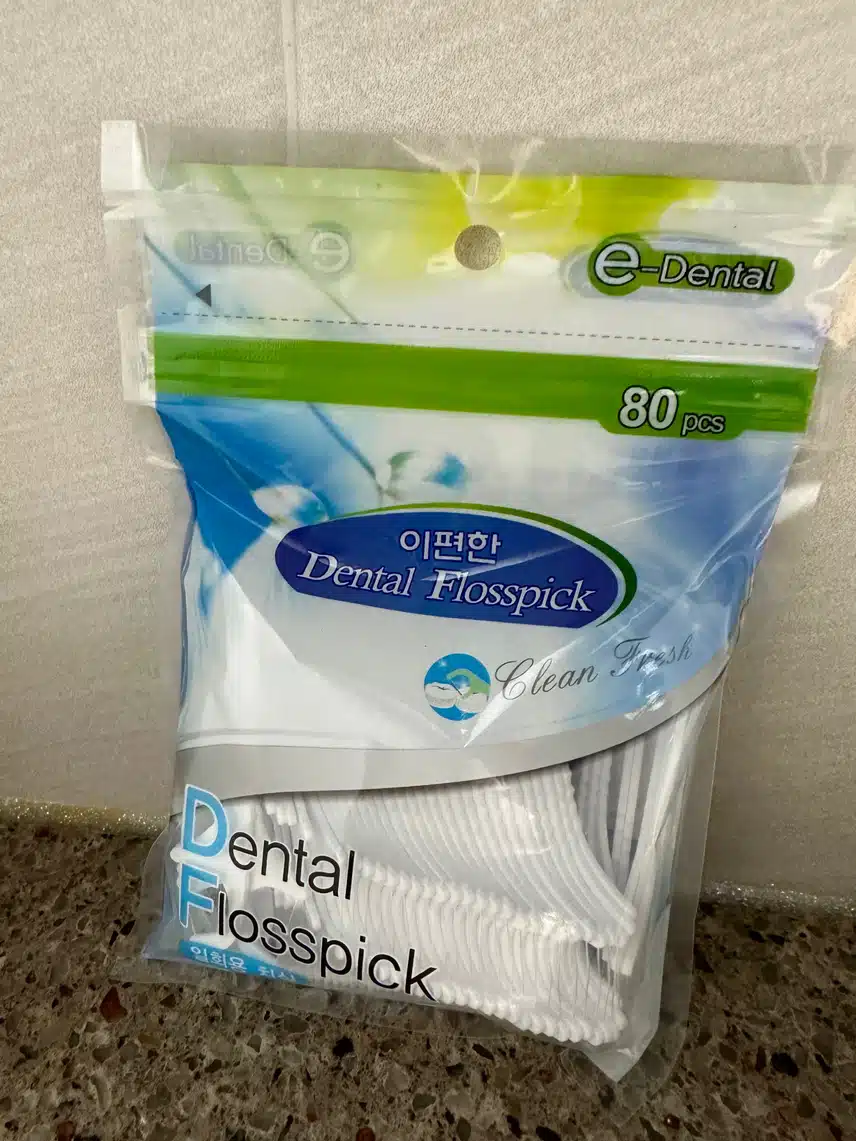 내돈내산 구강케어 일회용치실 