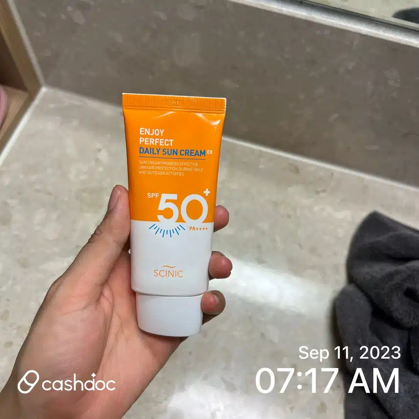 오늘도 선케어 챙겨요