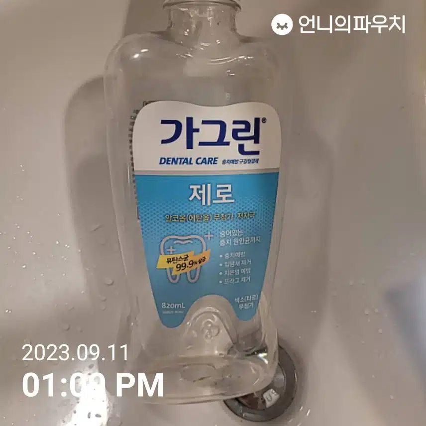 내돈내산) 구강청결제 가그린