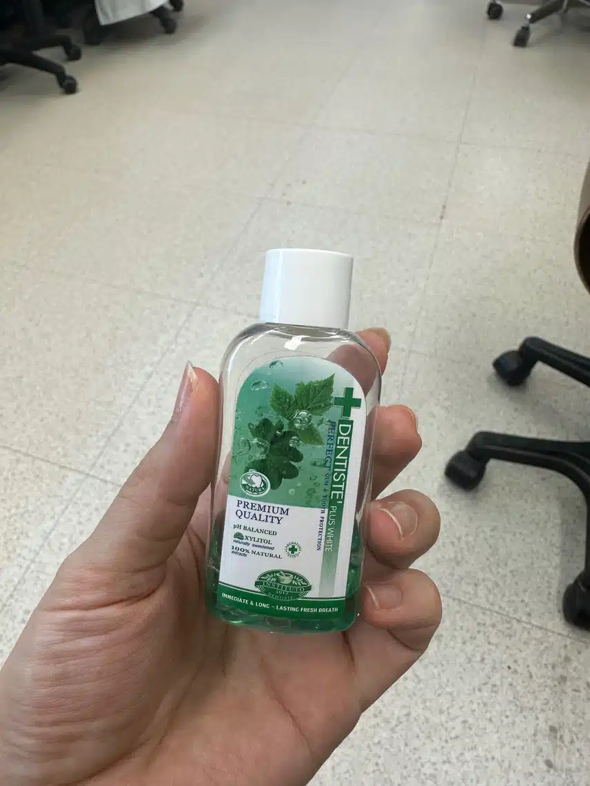 덴티스테 내츄럴 오랄린스 가글 후기