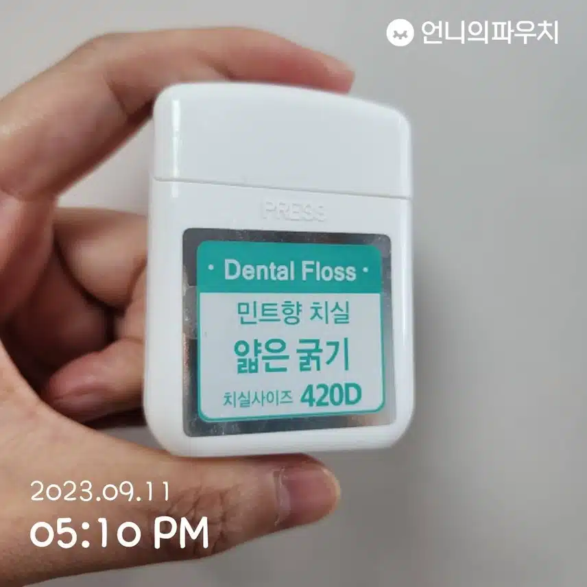 (내돈내산)다이소 치실