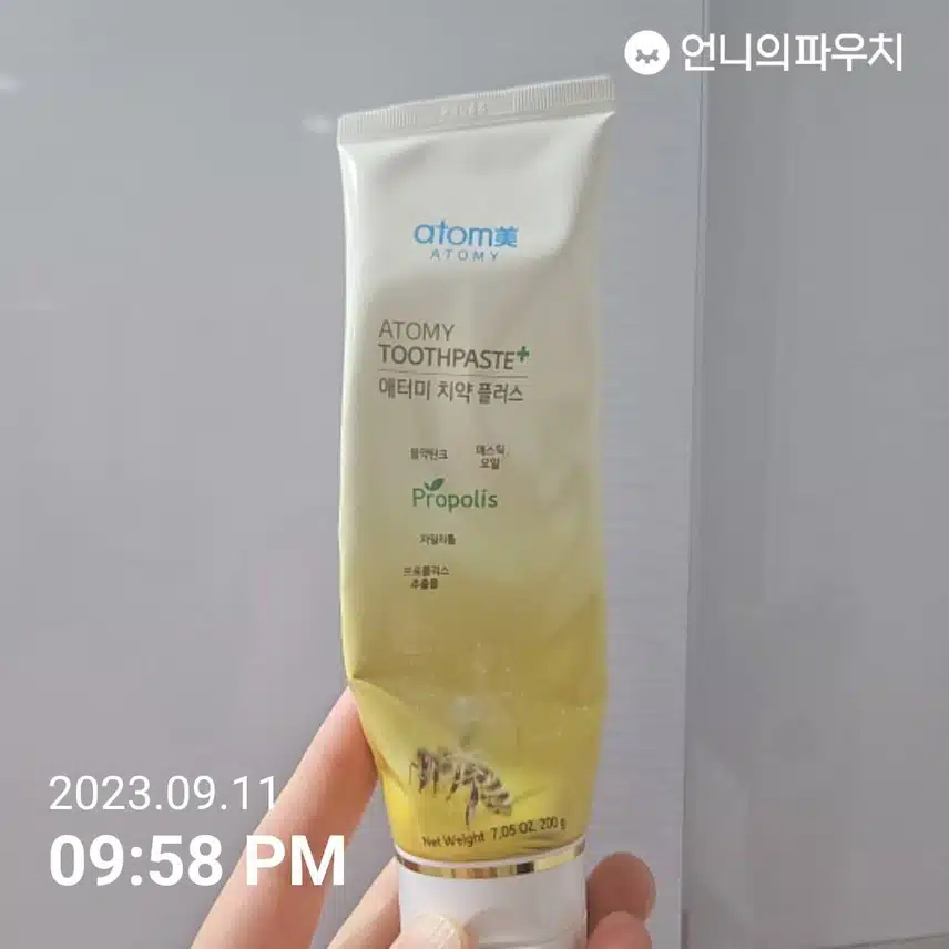 애터미 치약 플러스