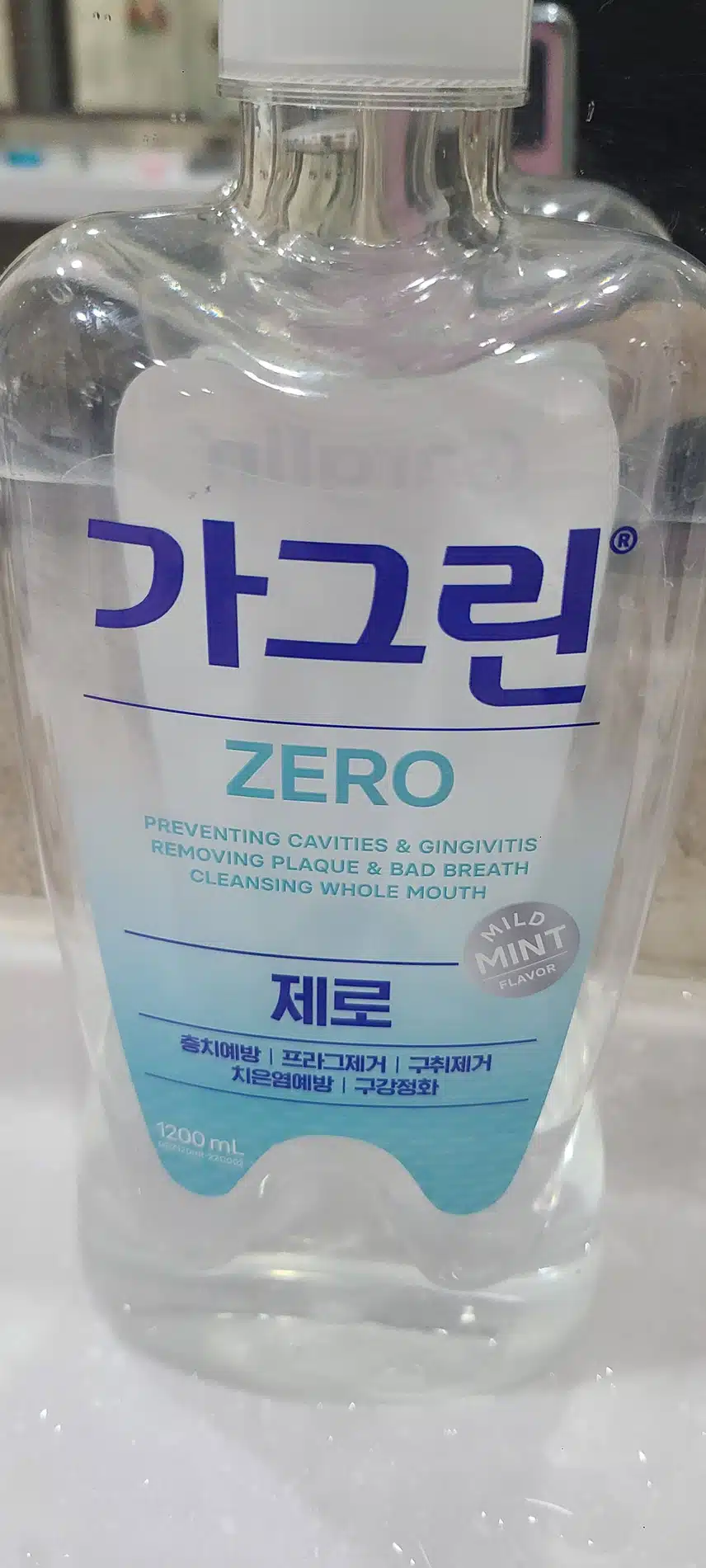 가그린 제로 써요 !! 가성비 괜찮아서 이것만 쓰는중