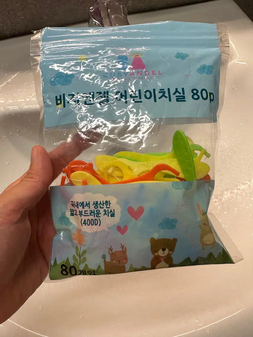 용량도 넉넉한 비지엔젤 어린이치실 추천합니다!