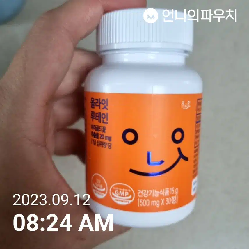 루테인 섭취
