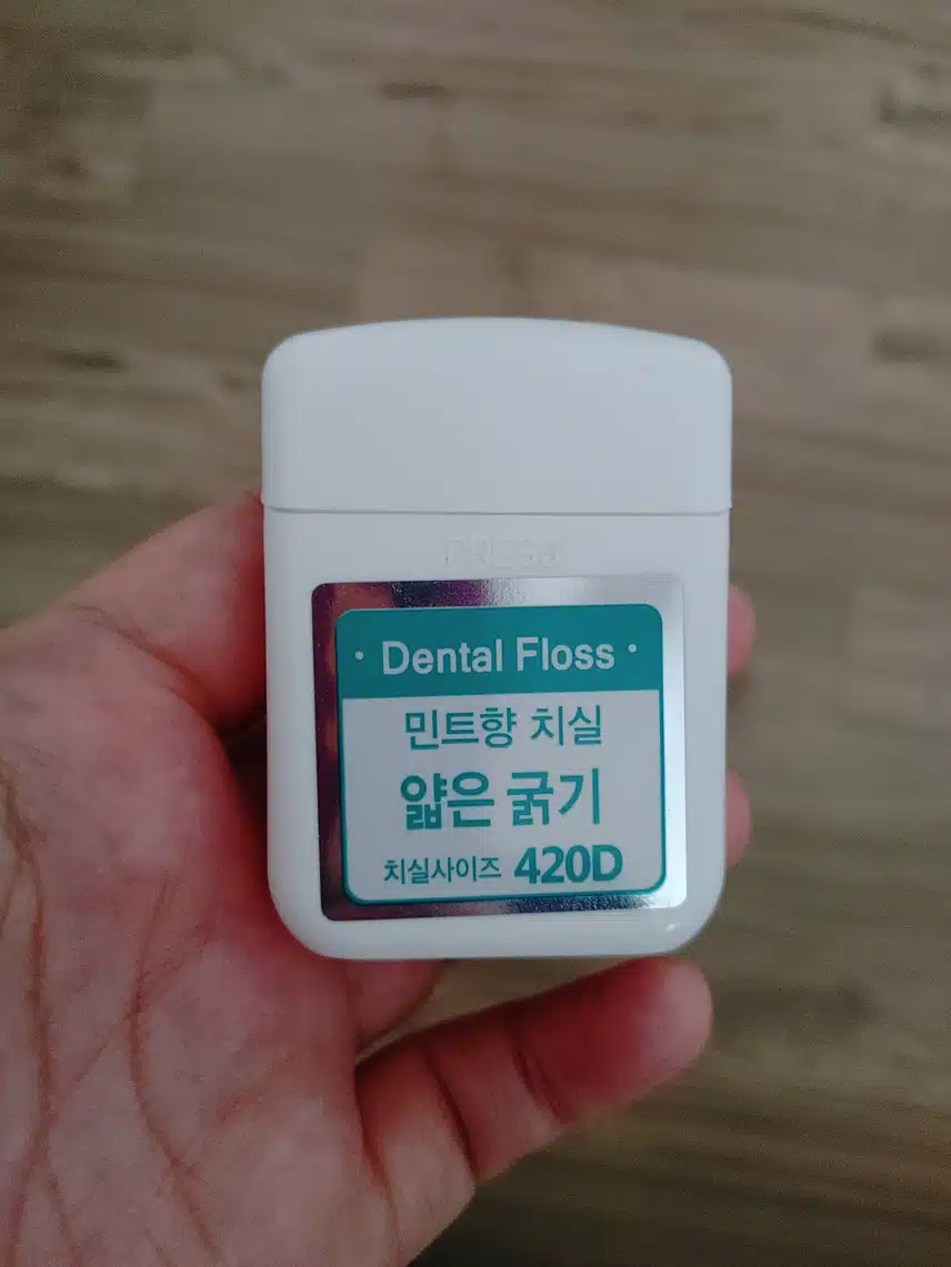민트향 치실