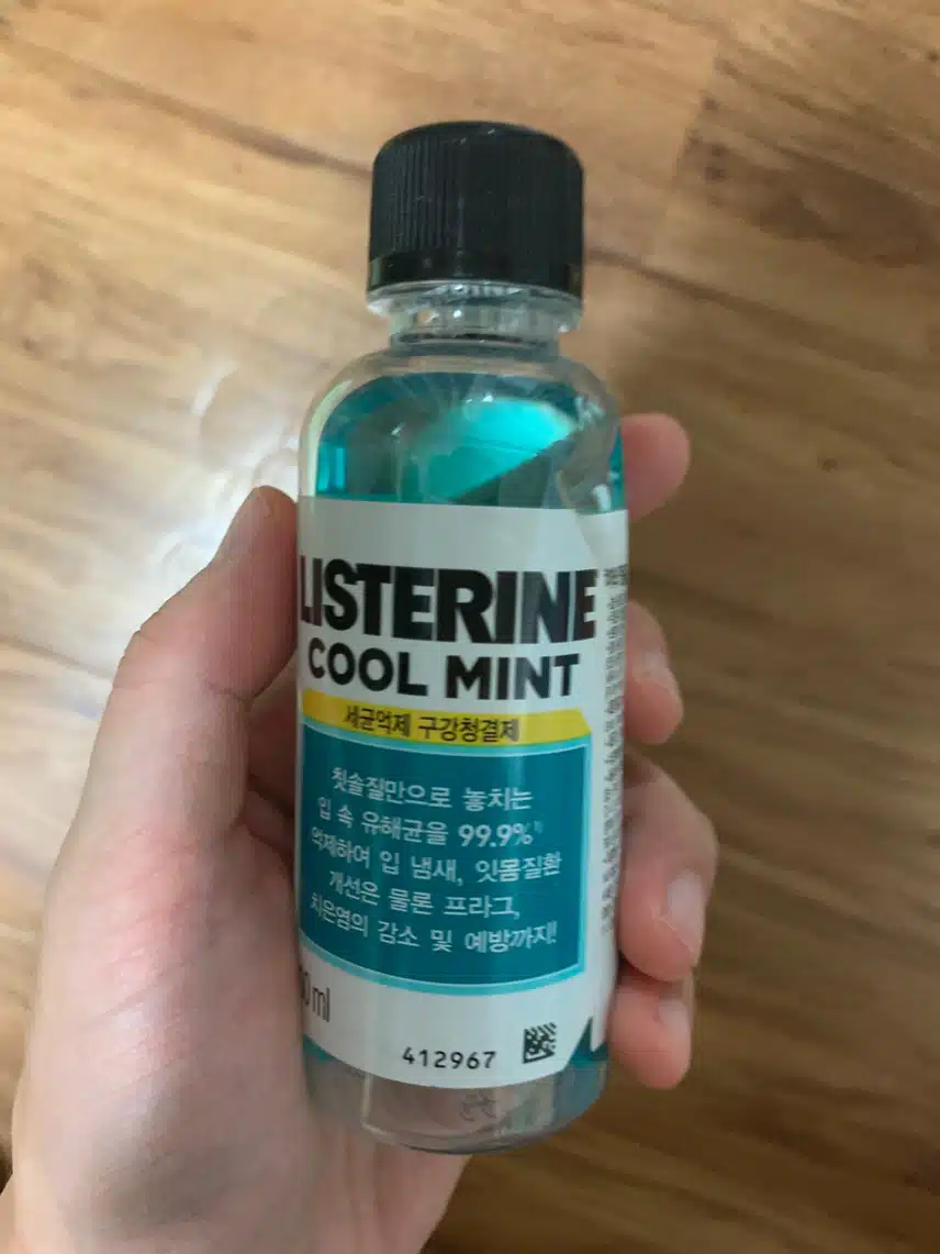 리스테린 쿨민트 추천합니다