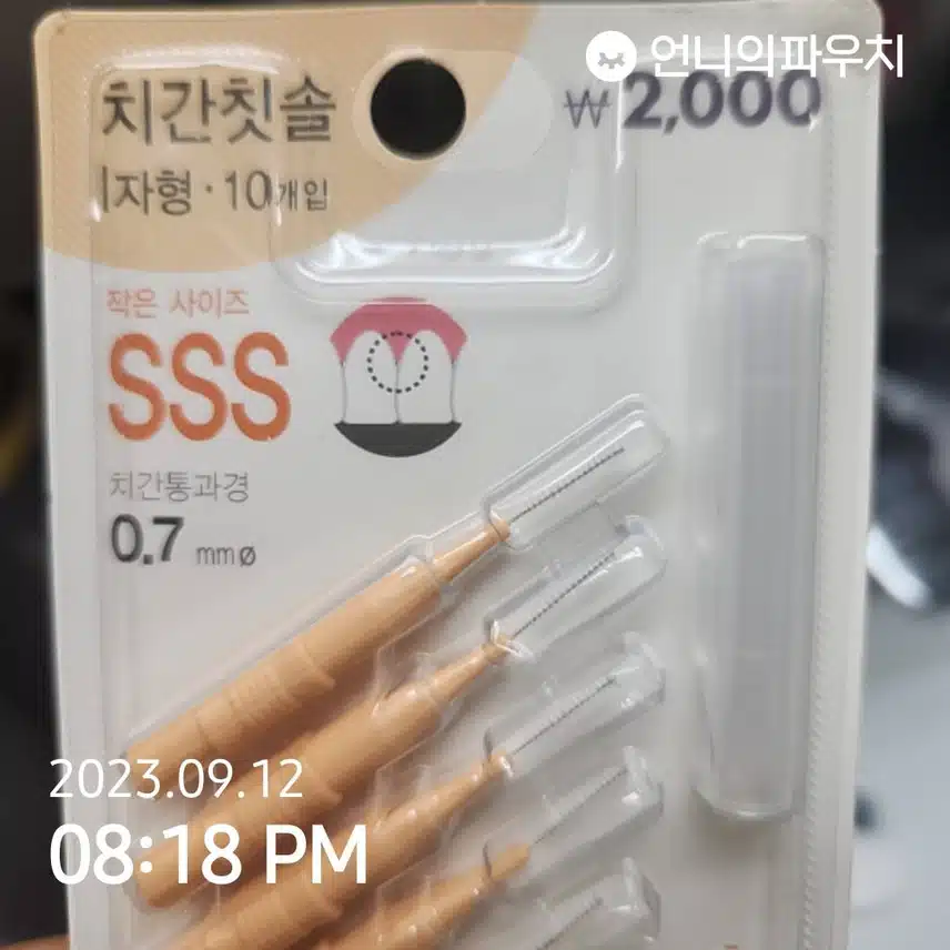 다이소 치간칫솔