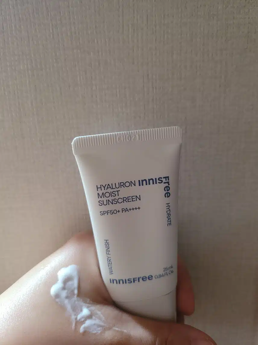 선크림으로 선케어 해요 