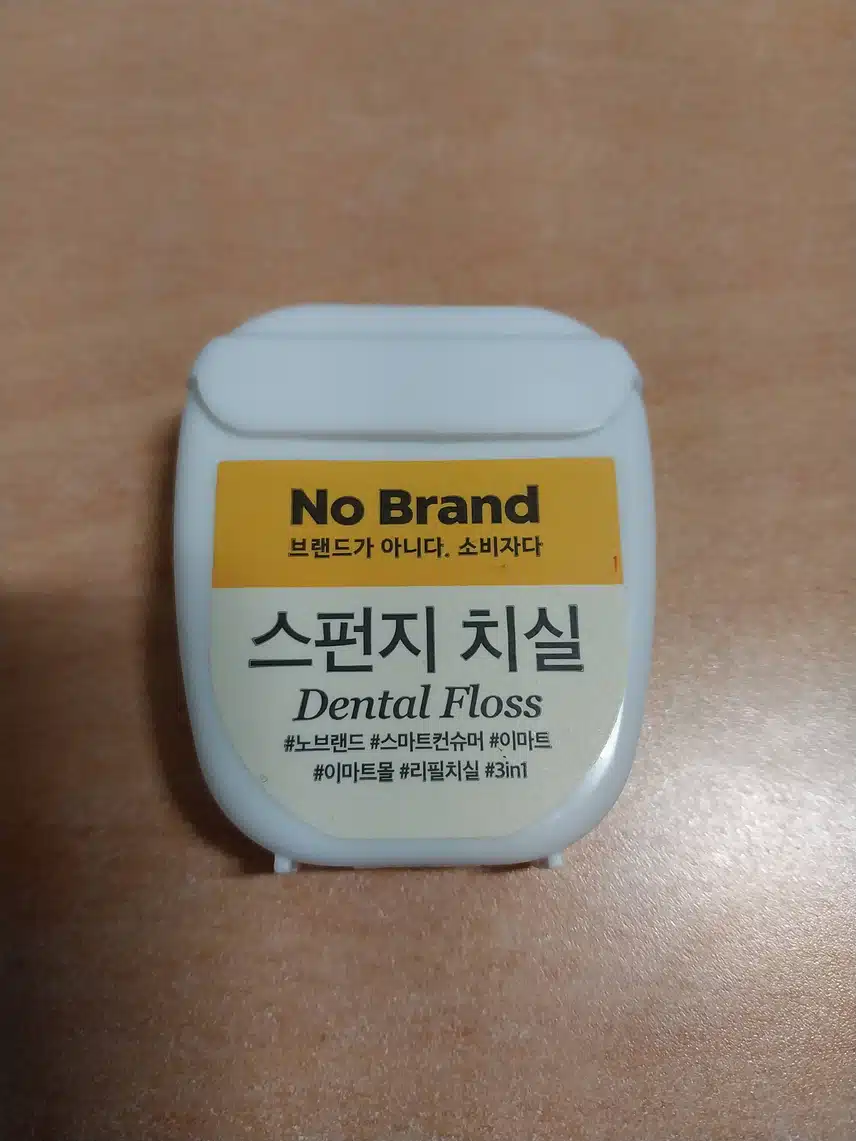 가성비 치실 노브랜드 스펀지 치실