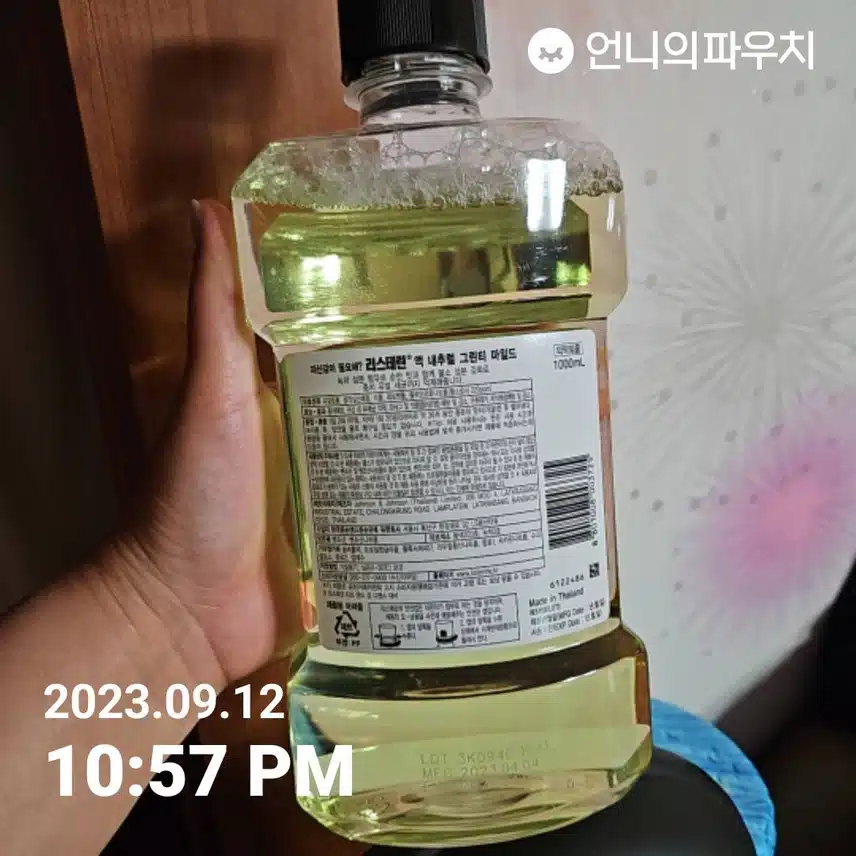 내돈내산 리스테린 가글