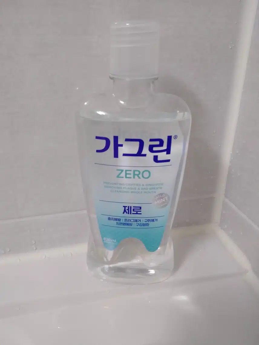 자극없는 순한 가그린 제로