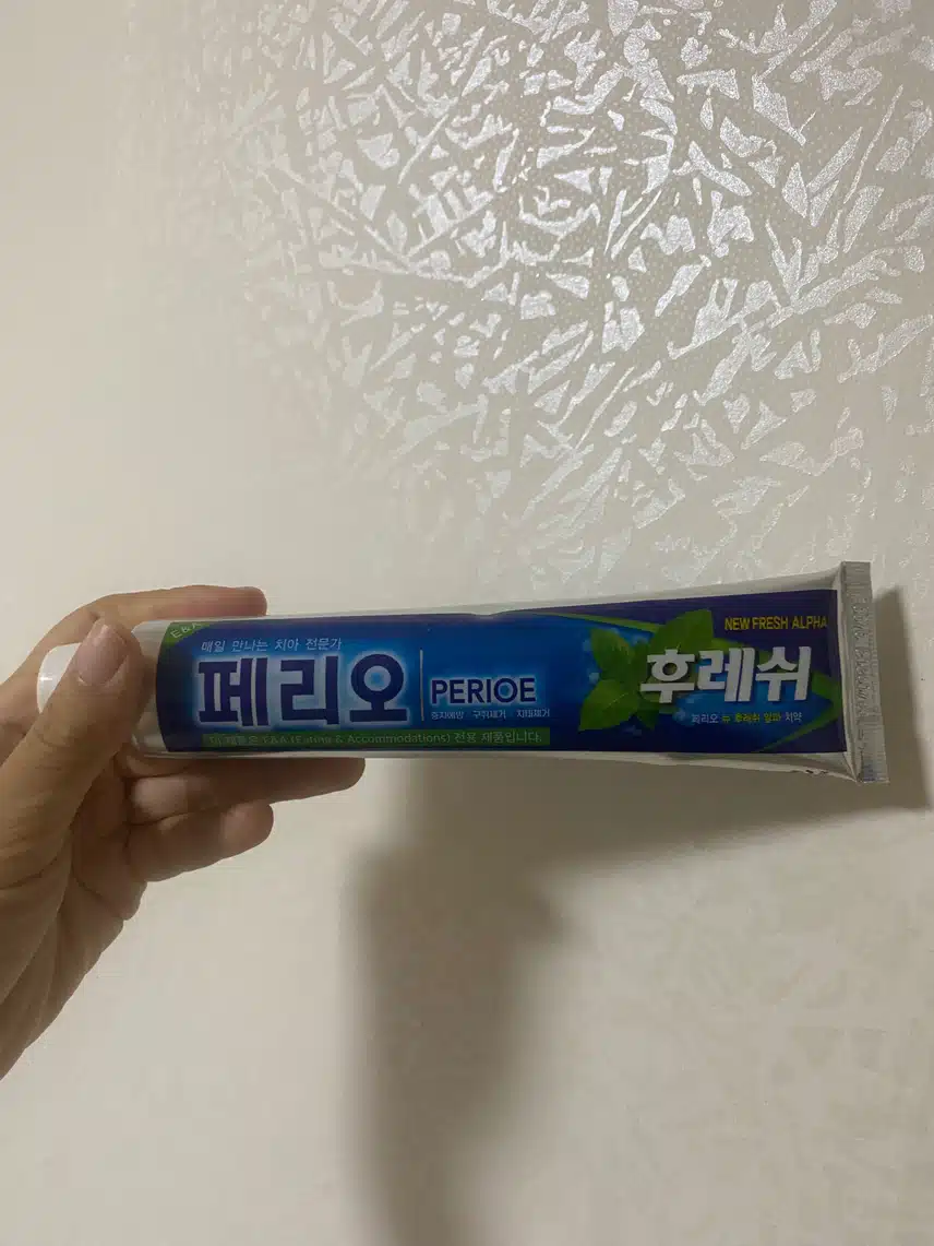 페리오 뉴후레쉬 알파치약 리뷰