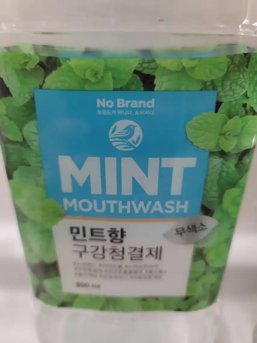 노브랜드 민트향 구강청결제