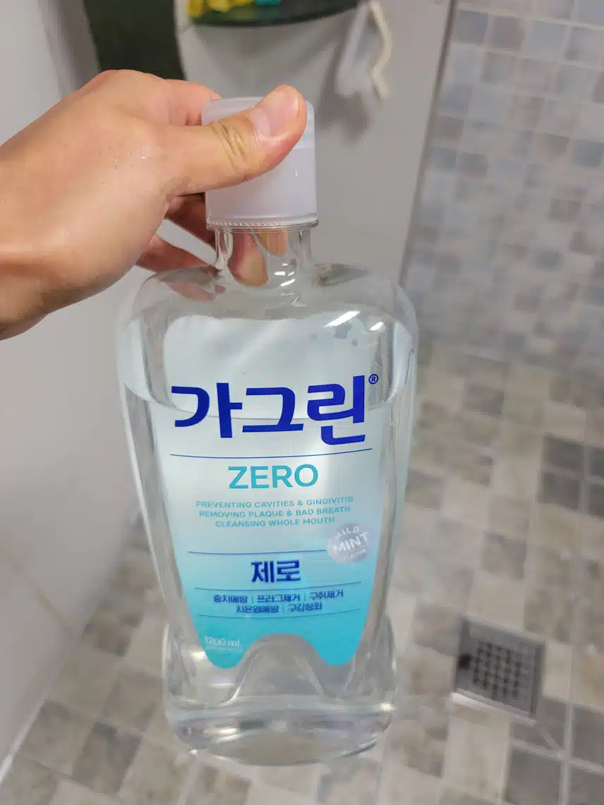 가그린 제로 좋네요
