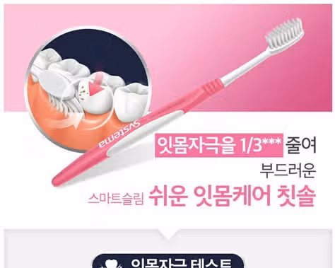 시스테마 쉬운잇몸케어칫솔